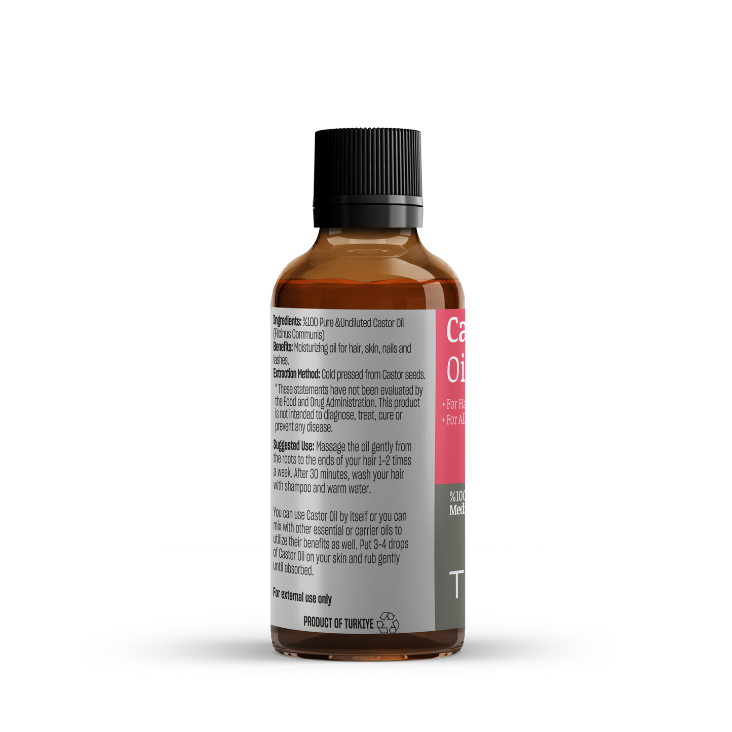 TALYA Castor Hair Oil 1.7 fl.oz