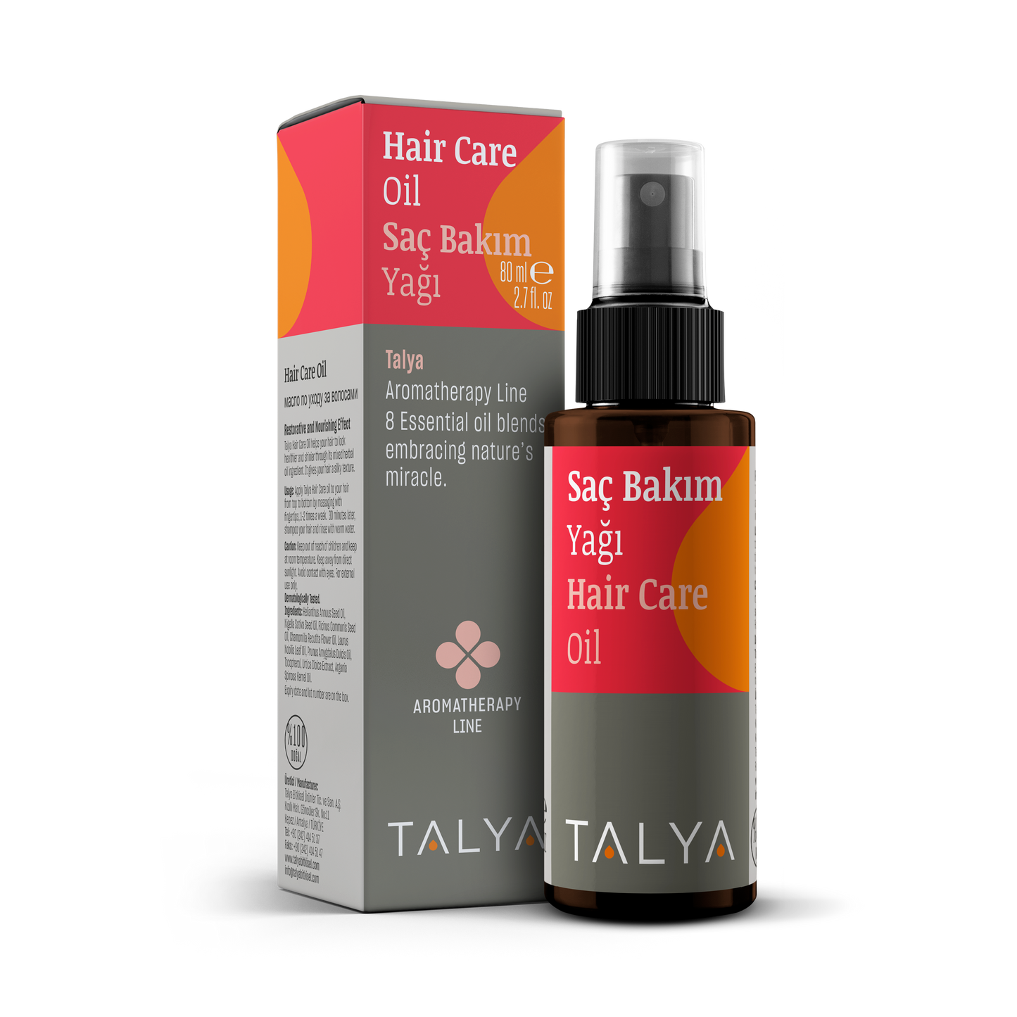 Talya Hair Care Oil 2.7 Fl Oz