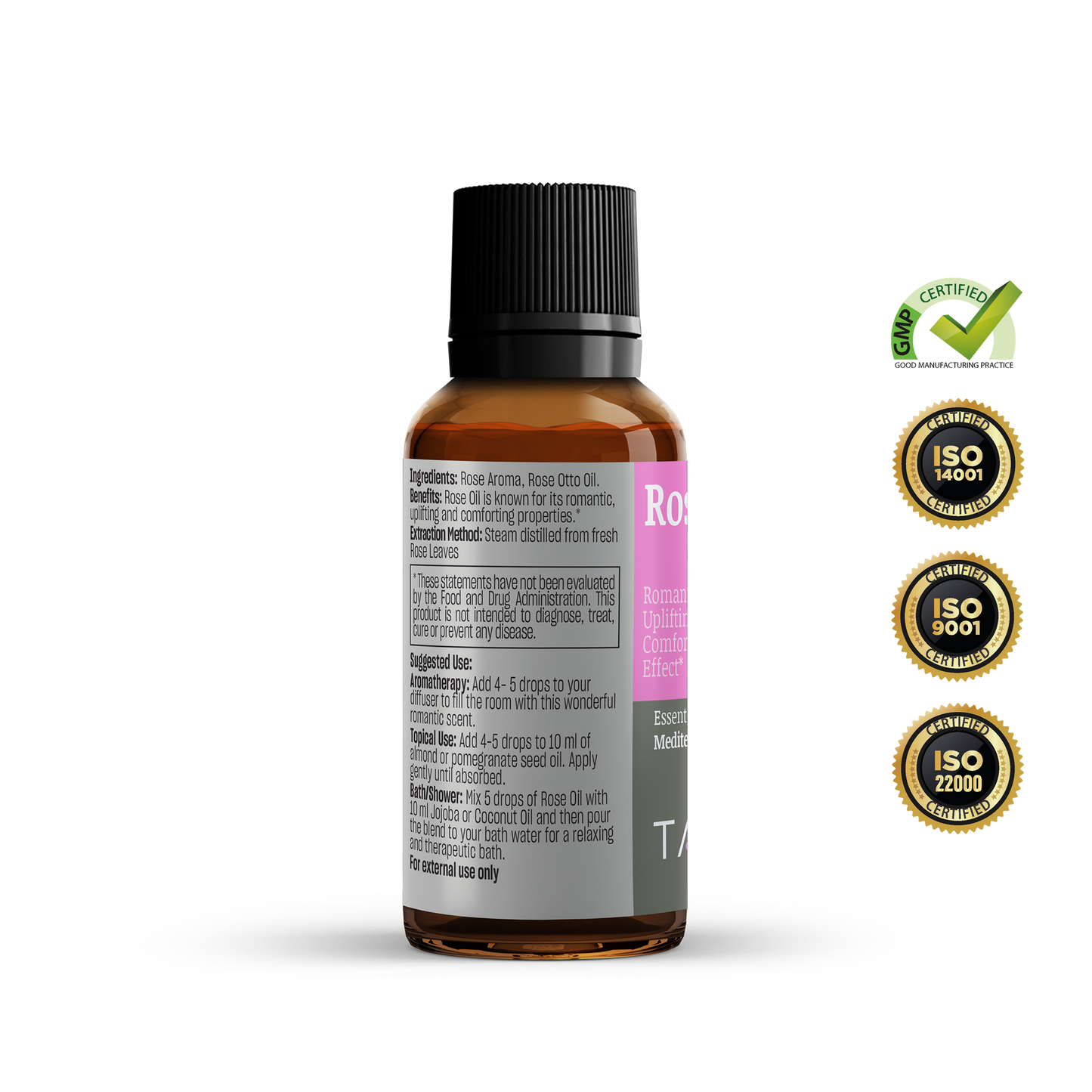 Talya Rose Oil Blend 0.67 Fl Oz