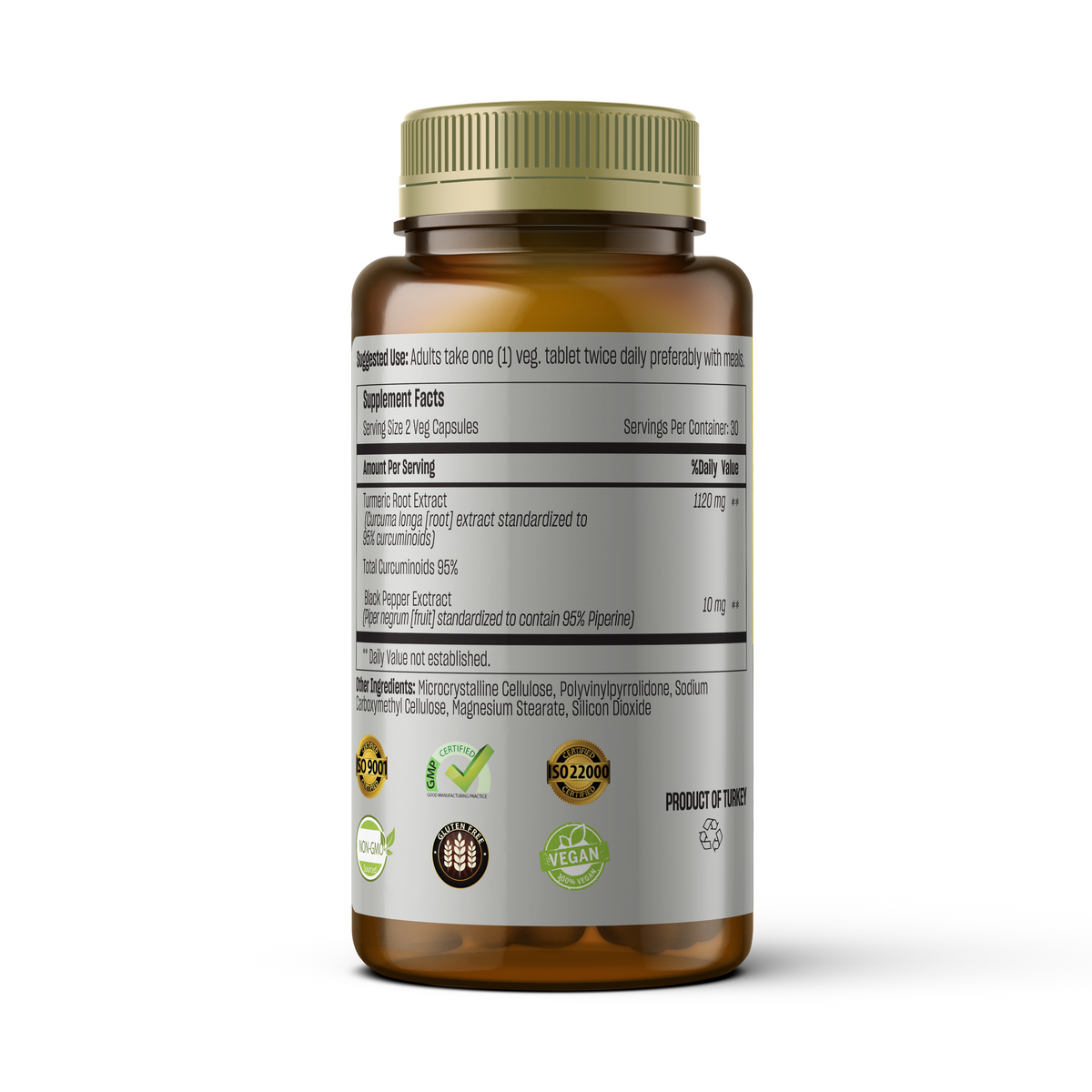 Talya Turmeric Extract Tablets 60 Tablets