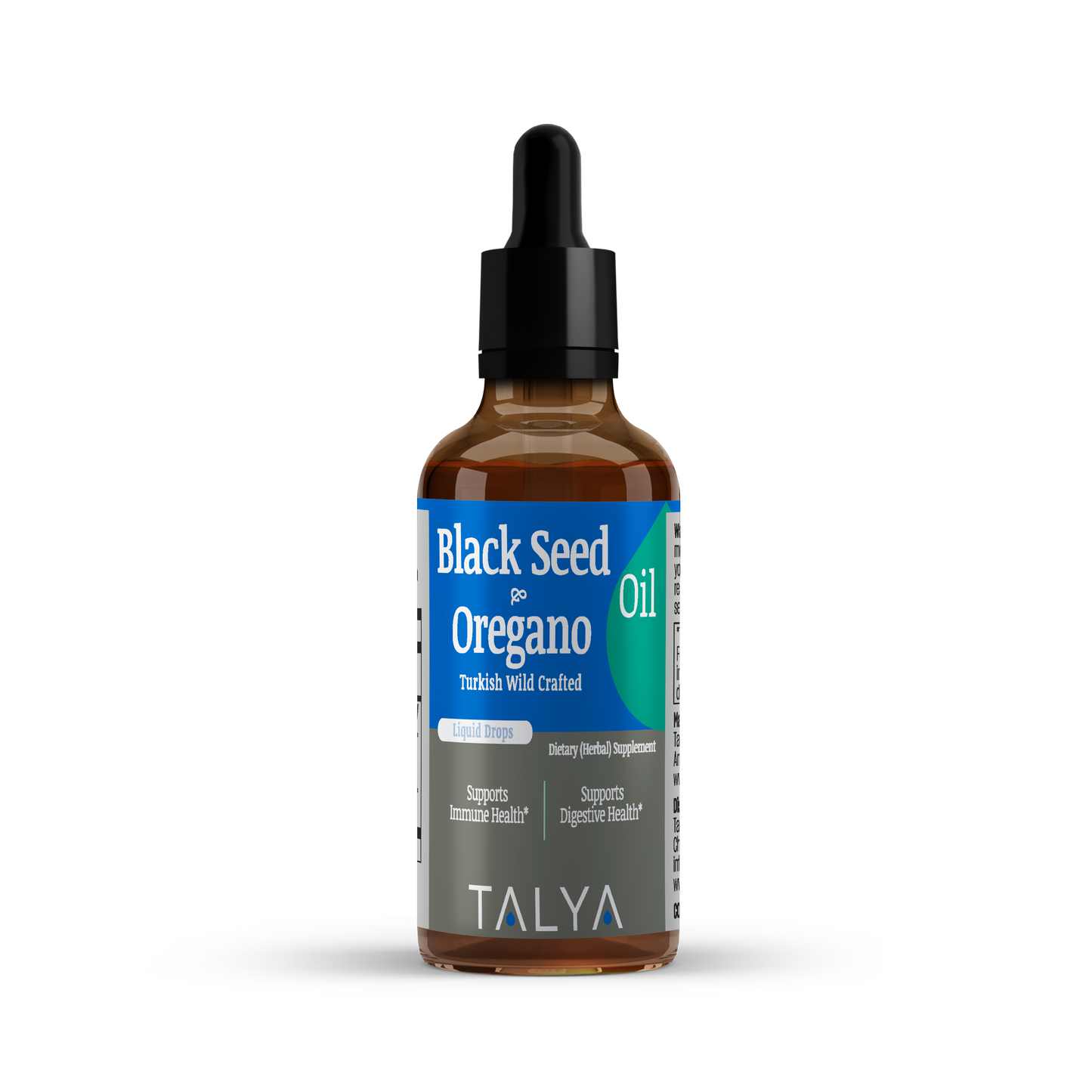 TALYA Black Seed Oil & Oregano Oil Drops 1 fl.oz