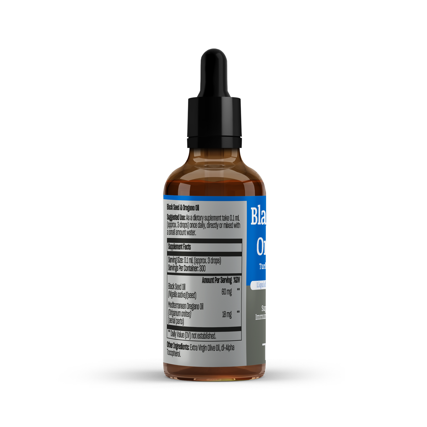 TALYA Black Seed Oil & Oregano Oil Drops 1 fl.oz
