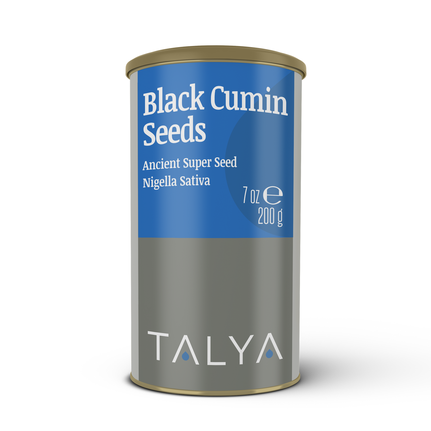 TALYA Black Cumin Seeds - 7 oz (200 g) - Premium Quality Ancient Super Seed (Nigella Sativa)